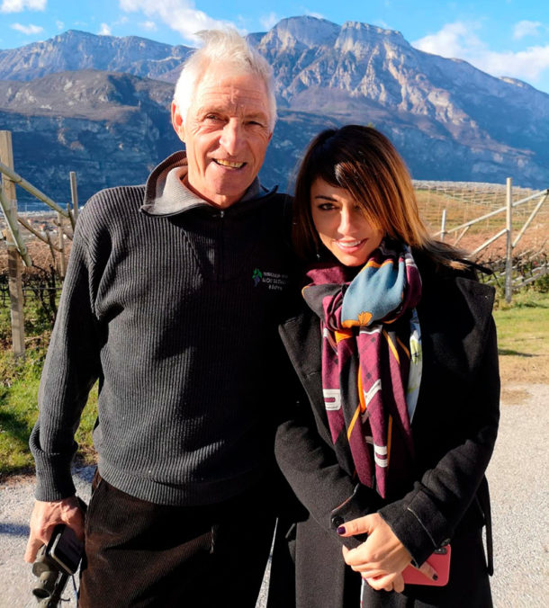 Francesco Moser e Vania Valentini