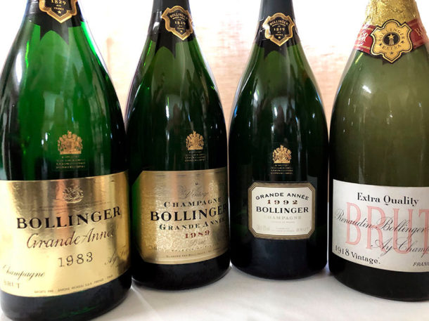 Degustazione storica Bollinger