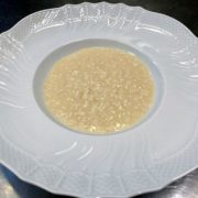 piatto risotto allo champagne