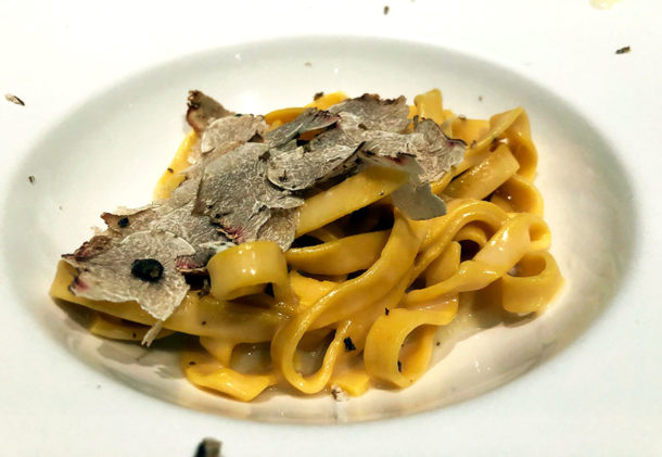 Fettuccine al tartufo bianco