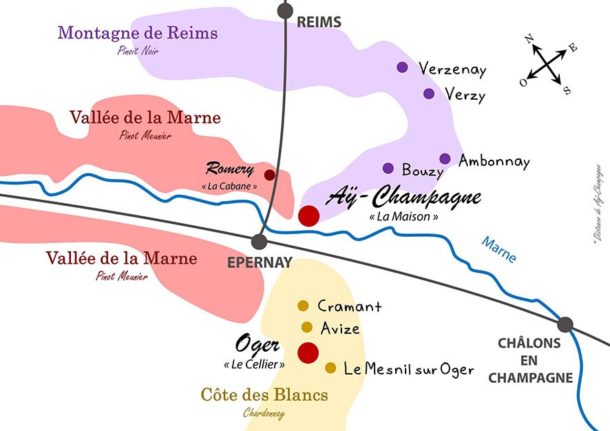 Mappa Epernay