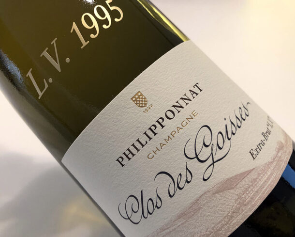 Philipponnat Clos des Goisses L.V. 1995