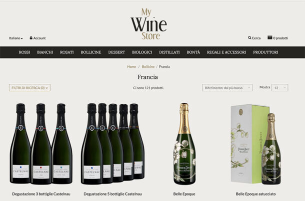 ecommerce mywine store