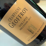 Recensione champagne Geoffroy Volupté 2013