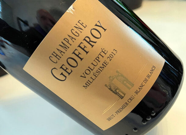 Recensione champagne Geoffroy Volupté 2013