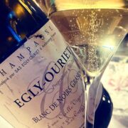 bottiglia di champagne Egly-Ouriet,Blanc de noirs Grand Cru “Les Crayères” à Ambonnay