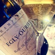 bottiglia di champagne Egly-Ouriet,Blanc de noirs Grand Cru “Les Crayères” à Ambonnay