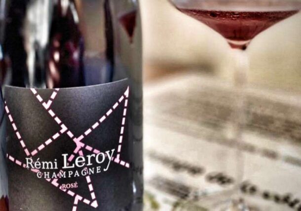 bottiglia di rosé Rémi Leroy