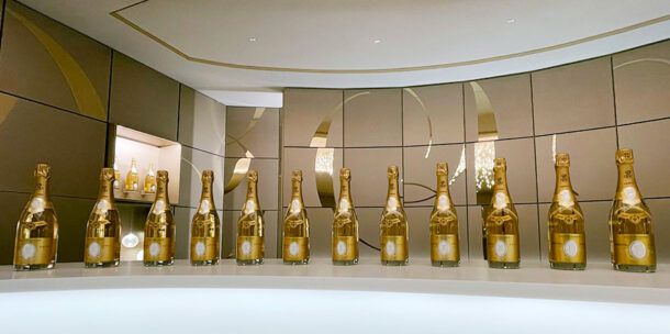 Verticale champagne Cristal dal 1999 al 2007