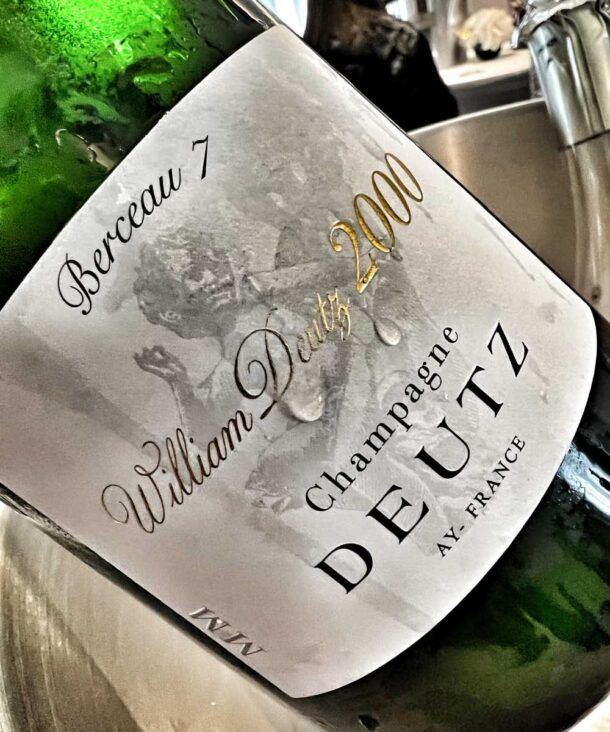 bottiglai di champagne william deutz 2000