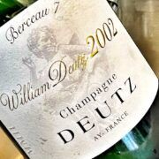 bottiglia di champagne william deutz 2002