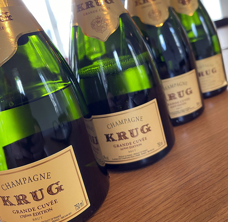 quattro ‘Edizioni’ della Krug Grande Cuvée