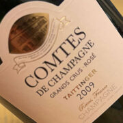 comtes de champagne rose 2009