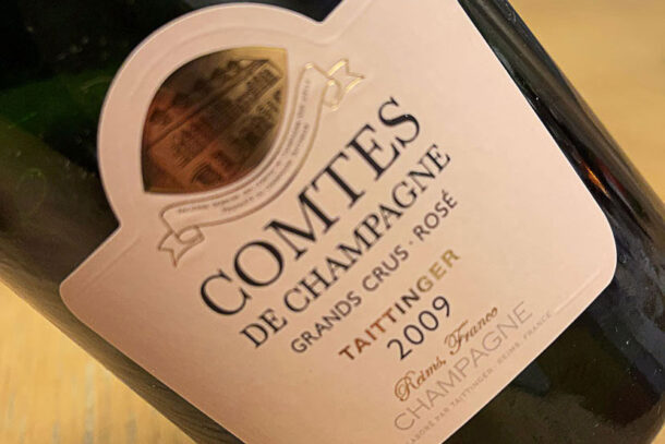 comtes de champagne rose 2009