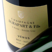 Degustazione champagne Agrapart Vénus 2017