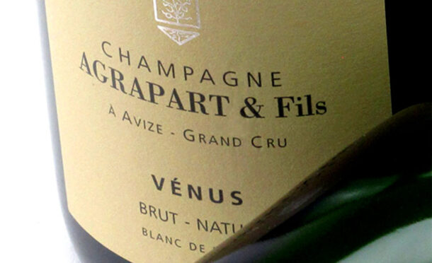 Degustazione champagne Agrapart Vénus 2017