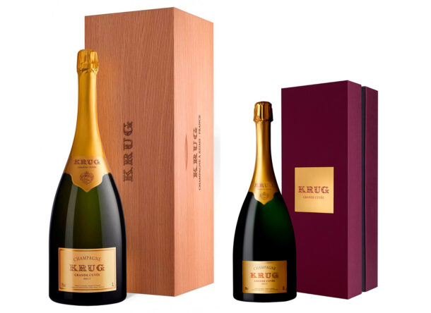 Krug Grande Cuvée, magnum 161ème e 169ème Édition bottiglia.