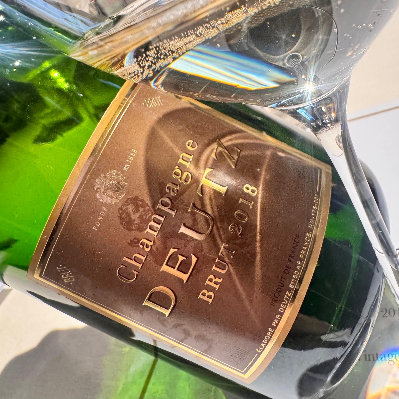 etichetta deutz brut 2018