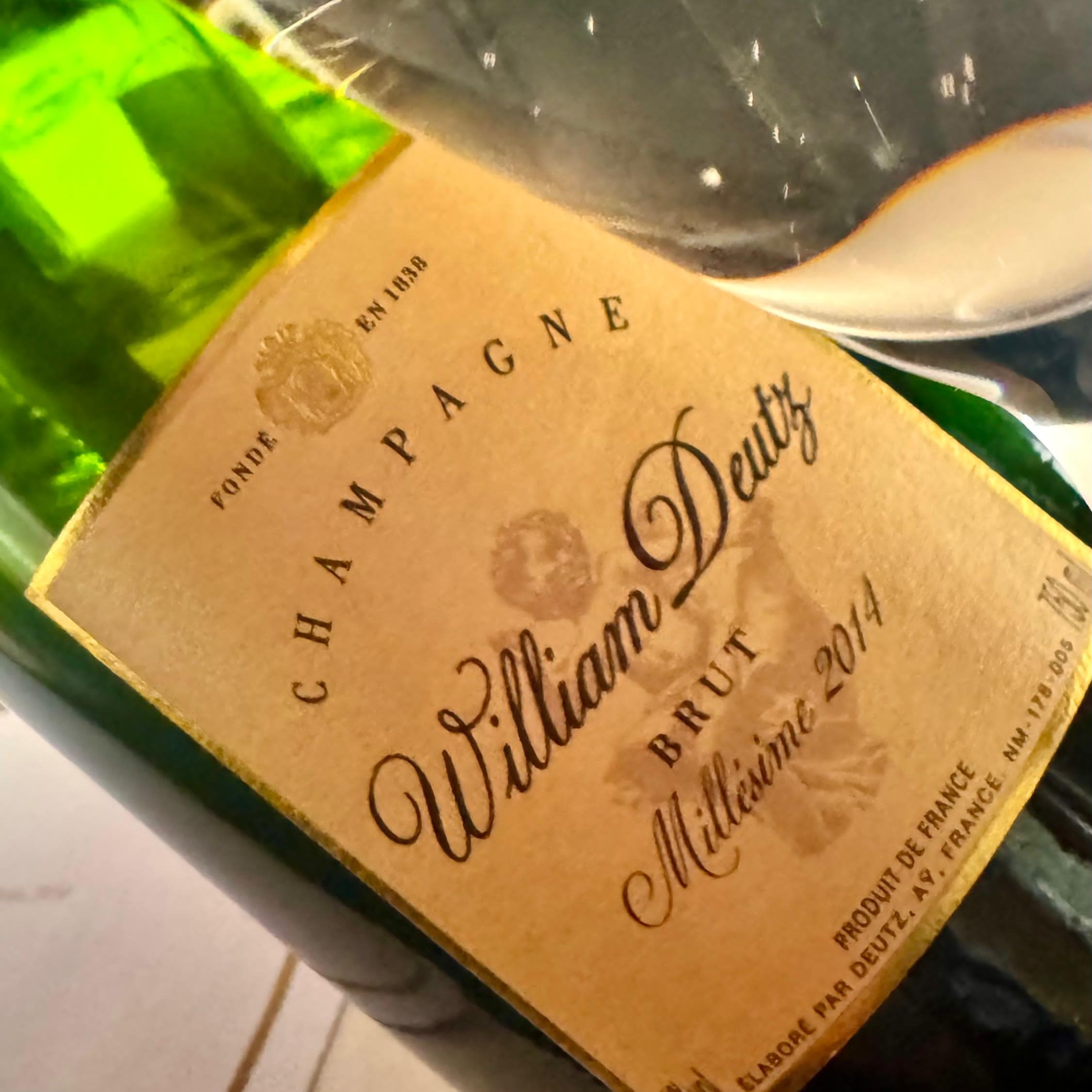 etichetta william deutz 2014
