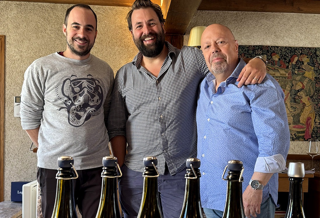 alberto in degustazione da legres e haas