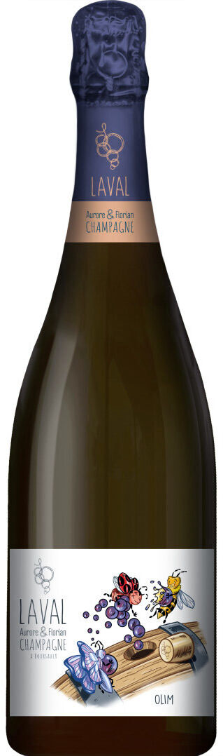 bottiglia champagne olim laval