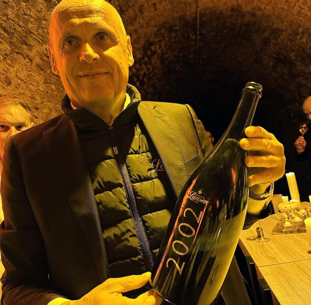 Il presidente di Lanson, François Van Aal