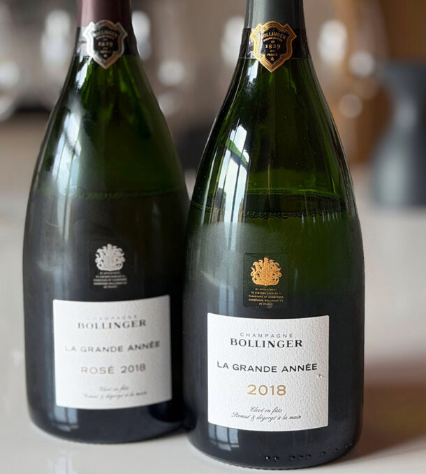 Bollinger La Grande Année 2018 e Rosé 2018