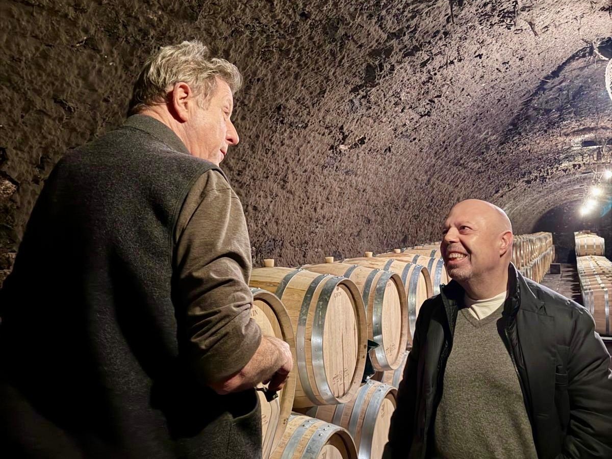 anselme selosse discute insieme ad alberto lupetti sul suo metodo